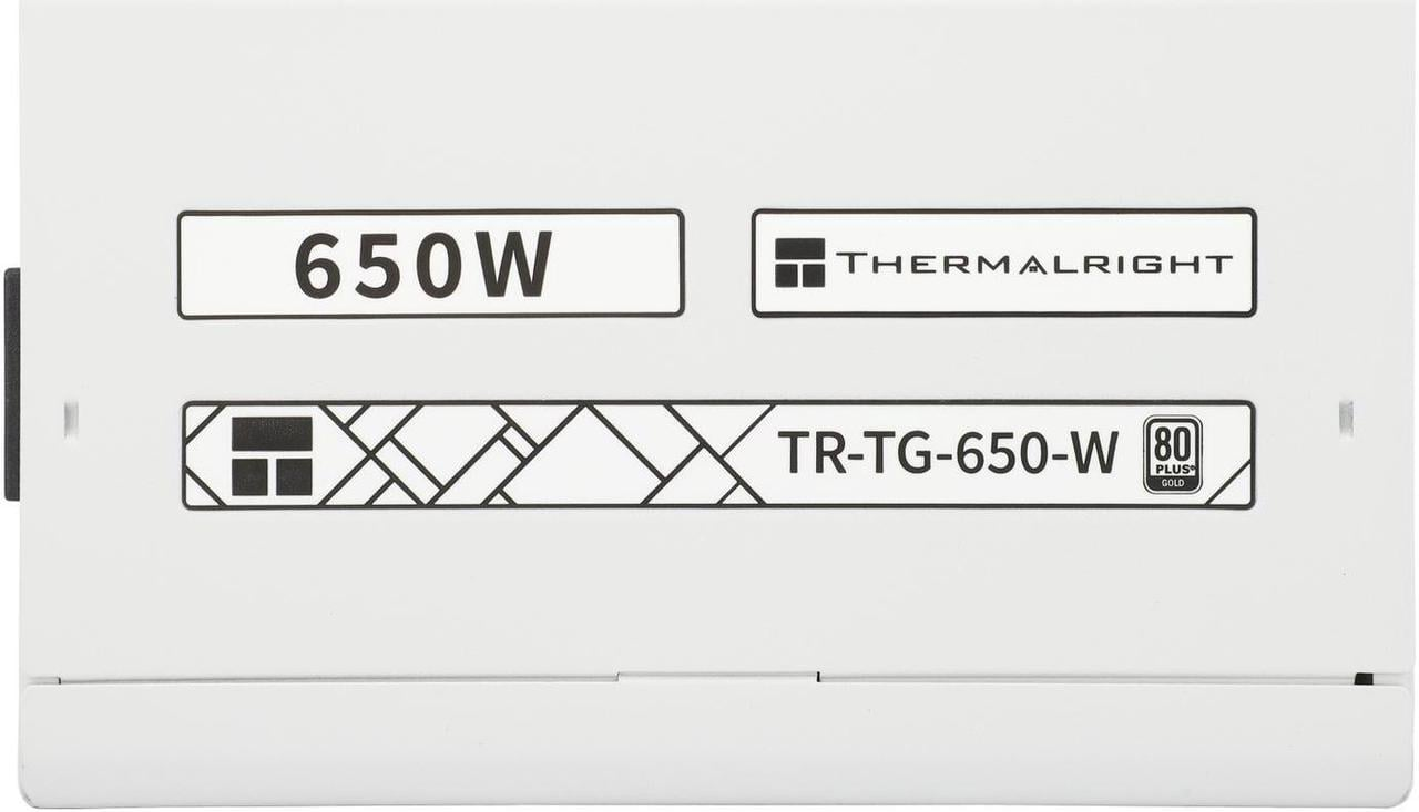 Thermalright TG650S 650W Full Modular 80PLUS Gold - White Thermalright TG650S 650W Full Modular 80PLUS Gold - White